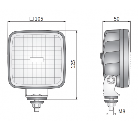 Lampa robocza LED