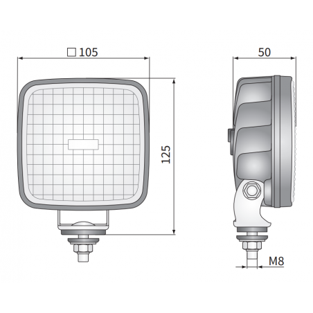 Lampa LED do quada