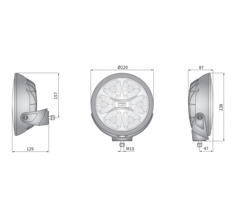 Halogen LED