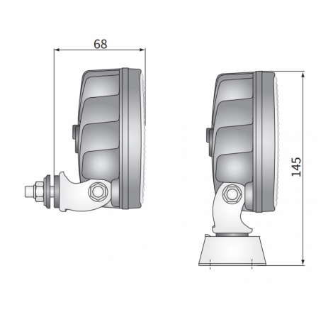 Lampa cofania LED