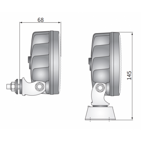 Lampa Cofania, Lampa Robocza LED 1600 Lm WESEM | Truck Zone
