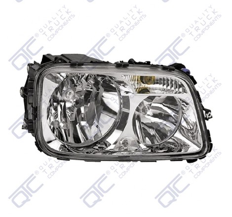 Reflektor lampa przednia prawa ster. elektr. Mercedes Actros MP3