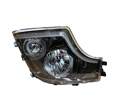Reflektor lampa przednia prawa Mercedes Actros–LED do jazdy dziennej i kierunek LED
