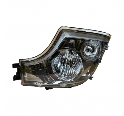 Reflektor lampa przednia lewa Mercedes Actros–LED do jazdy dziennej i kierunek LED