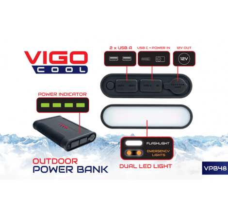 Powerbank akumulator ładowarka przenośna 48000mAh | Truck Zone