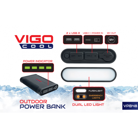 Powerbank akumulator ładowarka przenośna 48000mAh | Truck Zone