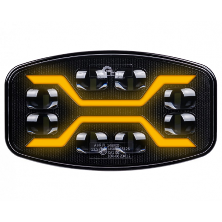 Halogen Reflektor Drogowy Dalekosiężny LED Spider-X / stroboskop