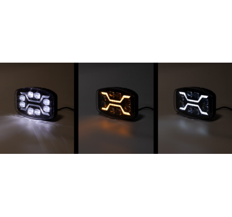 Halogen Reflektor Drogowy Dalekosiężny LED Spider-X / stroboskop