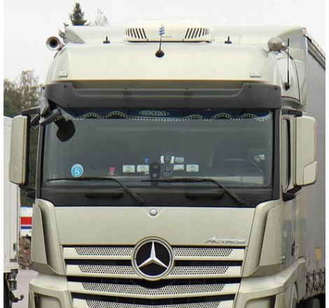Osłona blenda przeciwsłoneczna Mercedes Actros Big/Giga Space 2500mm