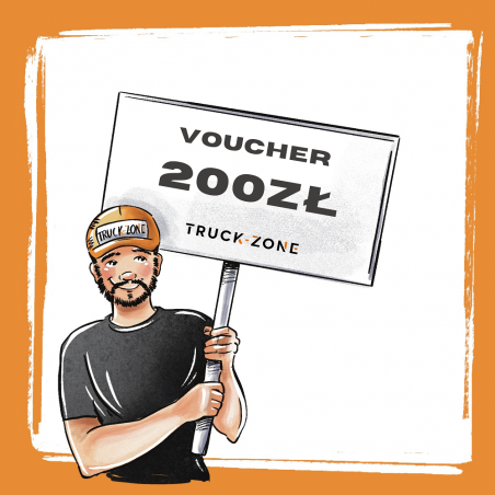 Karta podarunkowa, Voucher prezentowy 200zł | Truck Zone
