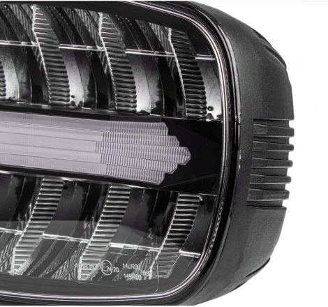 Halogen reflektor drogowy dalekosiężny LED z funkcją świateł pozycyjnych 109W 12V 24V