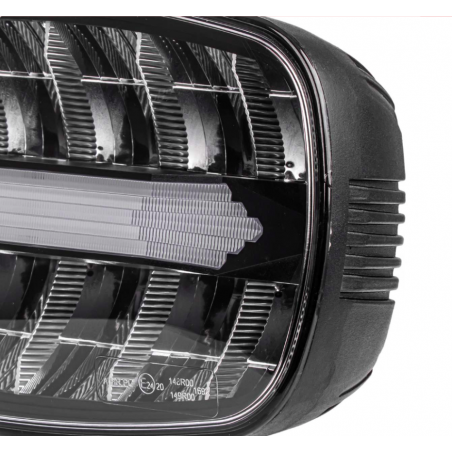 Halogen reflektor drogowy dalekosiężny LED z funkcją świateł pozycyjnych 109W 12V 24V