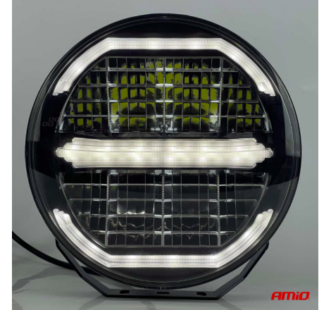 Halogen reflektor drogowy dalekosiężny LED z funkcją świateł pozycyjnych 112W 12V 24V