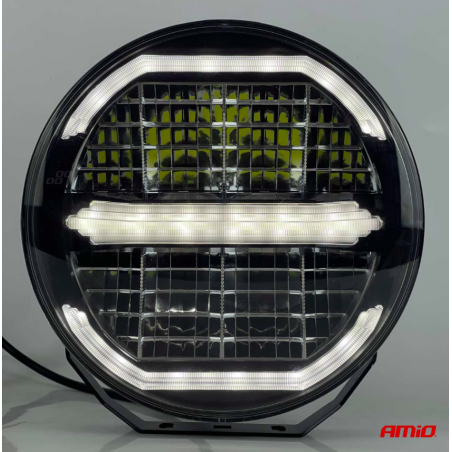 Halogen reflektor drogowy dalekosiężny LED z funkcją świateł pozycyjnych 112W 12V 24V