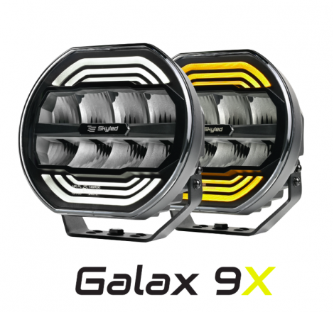 Halogen reflektor drogowy dalekosiężny SKYLED Galax 9X FI227