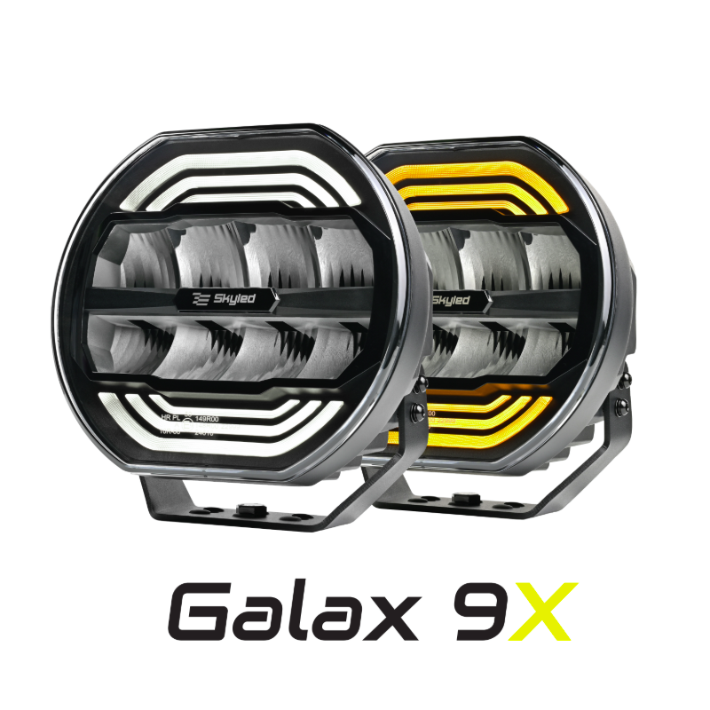 Halogen reflektor drogowy dalekosiężny SKYLED Galax 9X FI227