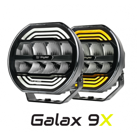 Halogen reflektor drogowy dalekosiężny SKYLED Galax 9X FI227