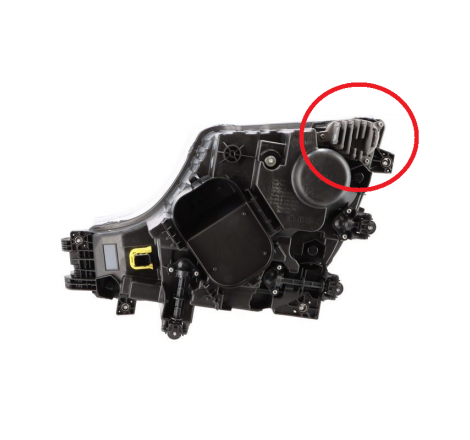 Reflektor lampa Full LED z modułem Prawa Mercedes Actros MP5 Tourismo