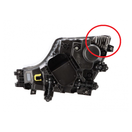 Reflektor lampa Full LED z modułem Prawa Mercedes Actros MP5 Tourismo