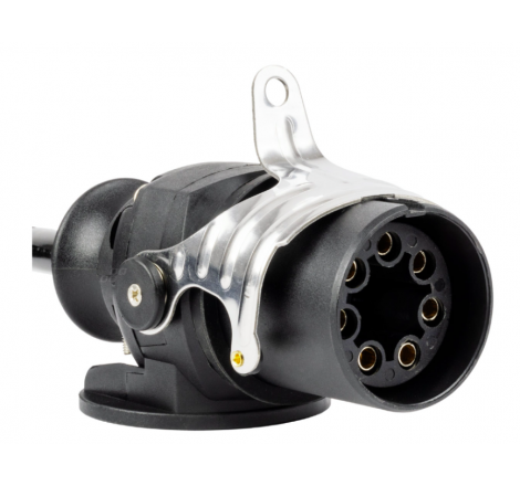 Przewód spiralny naczepy TIR 2x 7 PIN typ EBS 5m 24V | Truck Zone