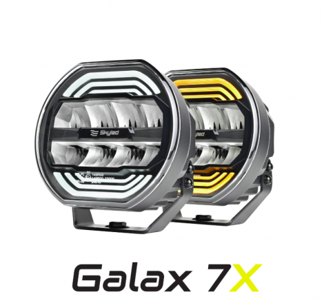 Halogen reflektor drogowy dalekosiężny SKYLED Galax 7X FI177
