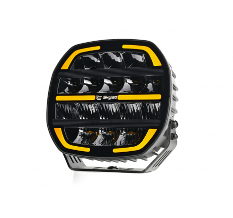 Halogen reflektor dalekosiężny SKYLED Moai 9X Black (biała/pomarańczowa pozycja)