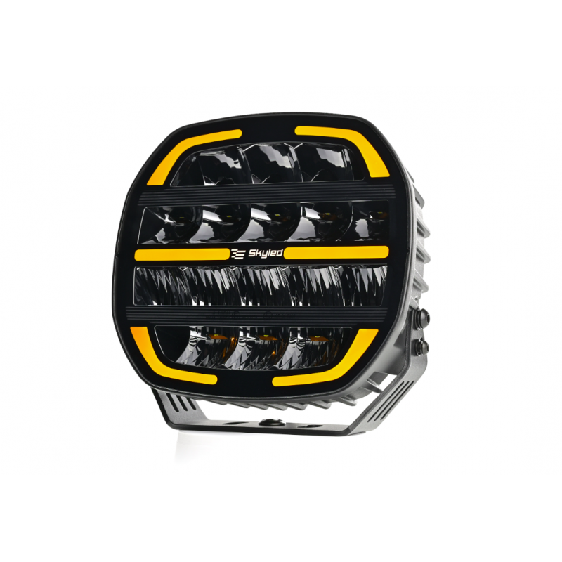 Halogen reflektor dalekosiężny SKYLED Moai 9X Black (biała/pomarańczowa pozycja)