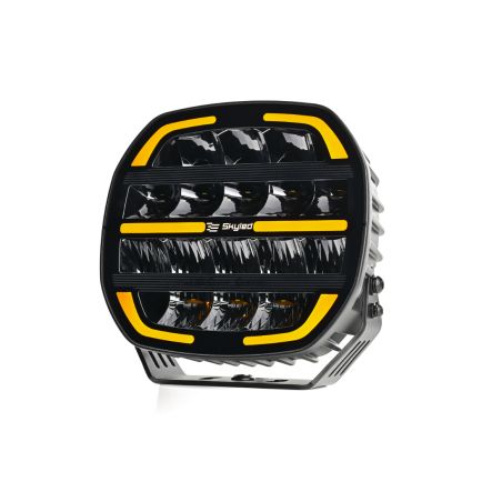 Halogen reflektor dalekosiężny SKYLED Moai 9X Black (biała/pomarańczowa pozycja)