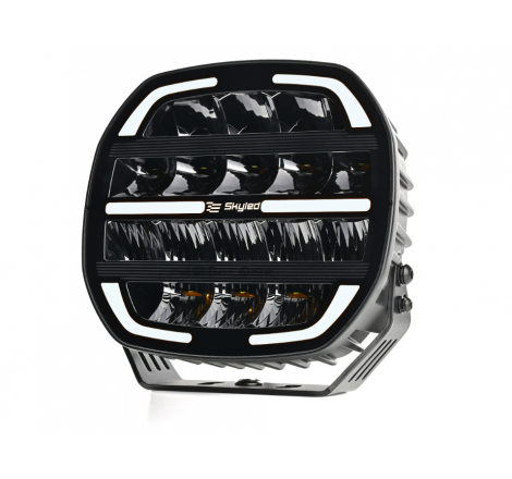 Halogen reflektor dalekosiężny SKYLED Moai 9X Black (biała/pomarańczowa pozycja)