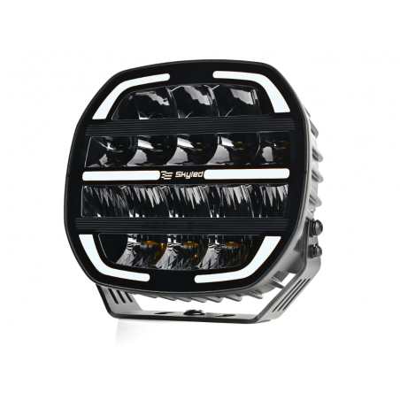 Halogen reflektor dalekosiężny SKYLED Moai 9X Black (biała/pomarańczowa pozycja)